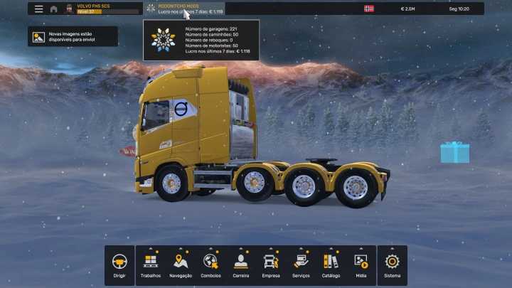 ETS2 Profile Volvo Fh5 Scs (24.12.2024) V1.0 (1.53)