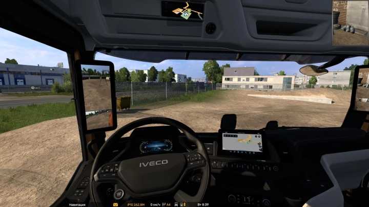 ETS2 Real Camera For Interiors Truck V1.53 (1.53)