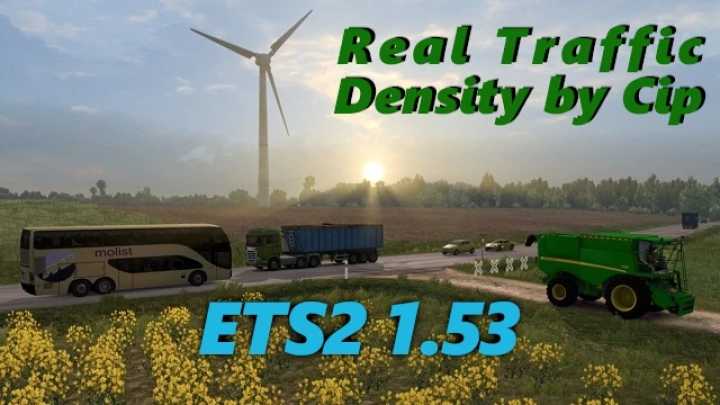 ETS2 Real Traffic Density V1.53 (1.53)