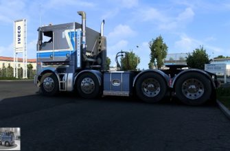ETS2 Rta-Mods Kenworth K200 (Bsa Extended) (1.53)