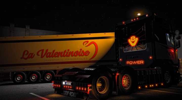 ETS2 Scania 6 Series R500-V8 V1.53 (1.53)