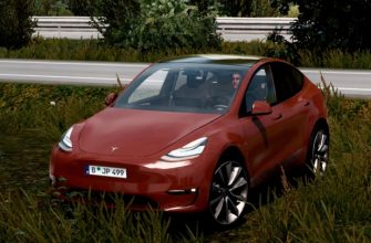 ETS2 Tesla Model-Y 2022 V1.4 (1.53)