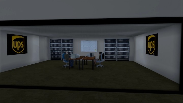 ETS2 Ups Garage D-Deck (28.11.2024) V1.0 (1.53)