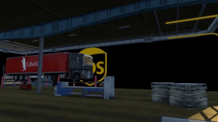 ETS2 Ups Garage D-Deck (28.11.2024) V1.0 (1.53)