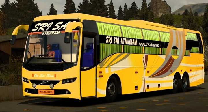 ETS2 Volvo B9R Sleeper Bus (1.52)