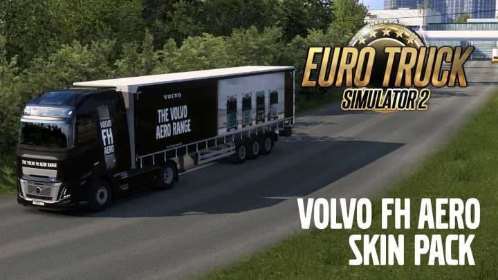 ETS2 Volvo Fh Aero Skin Pack V1.0 (1.53)