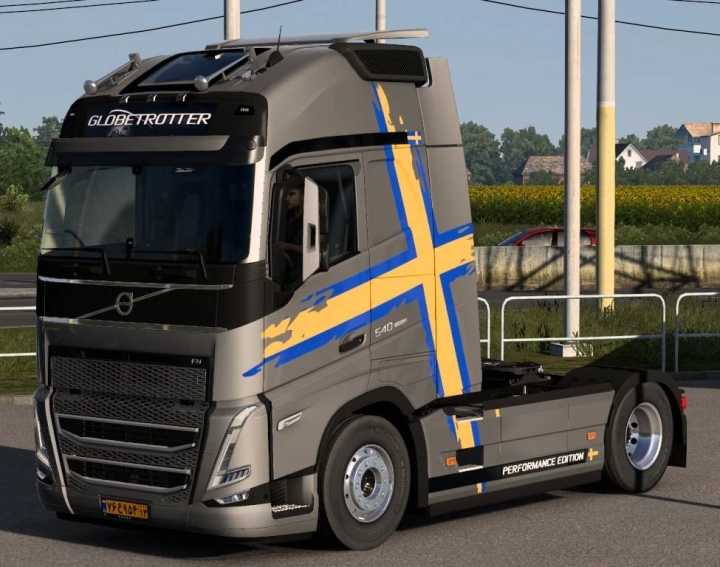 ETS2 Volvo Fh5 Performance Skin V1.0 (1.53)