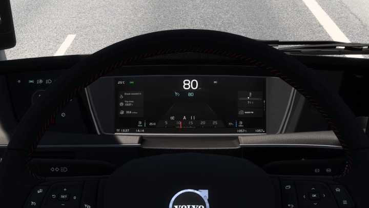 ETS2 Volvo Fh6 Improved Dashboard V1.2 (1.53)