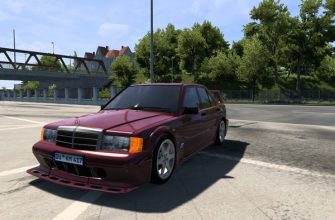 ETS2 Mercedes-Benz 190E 2.5-16V Evo II V2.2 (1.53)