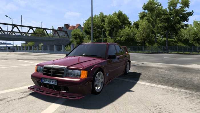 ETS2 Mercedes-Benz 190E 2.5-16V Evo II V2.2 (1.53)