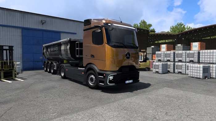 ETS2 Mercedes-Benz Actros Mp6 V1.1 (1.53)