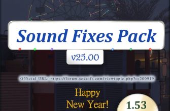 ATS Sound Fixes Pack V25.00 (1.53)