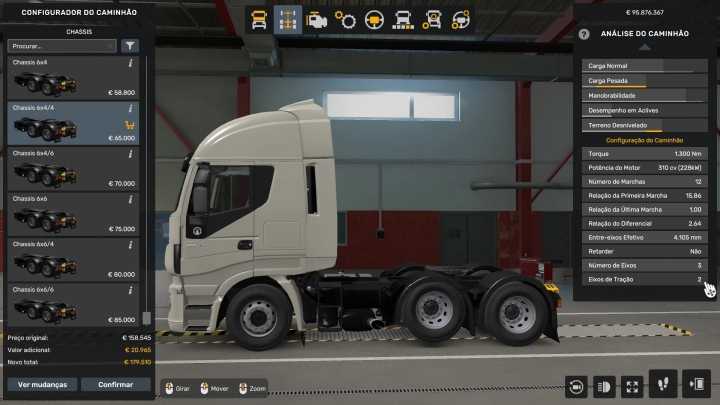 ETS2 Chassis Trucks (31.12.2024) V1.1 (1.53)