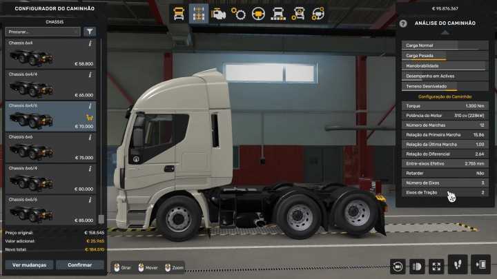 ETS2 Chassis Trucks (31.12.2024) V1.1 (1.53)