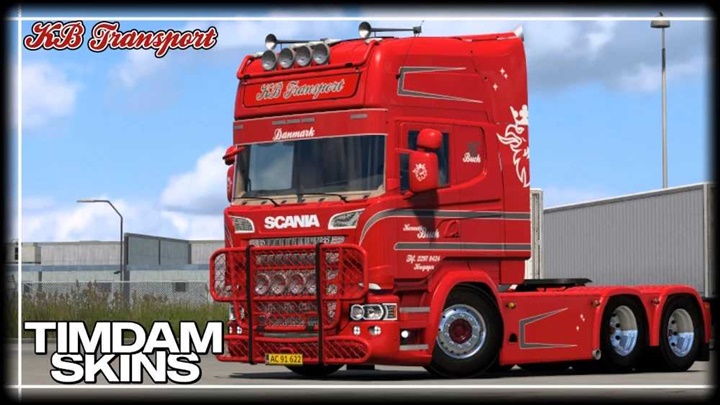 ETS2 1.53 – Kenneth Buch Transport Skin V1.0