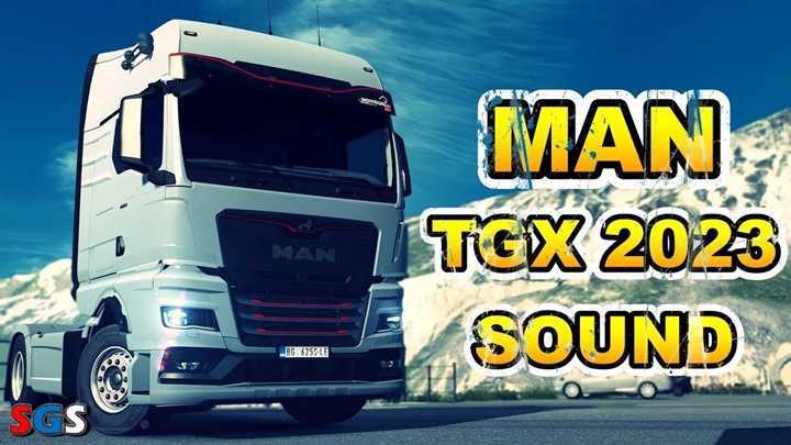 Man TGX 2023 D2676 Engine Sound V1.1