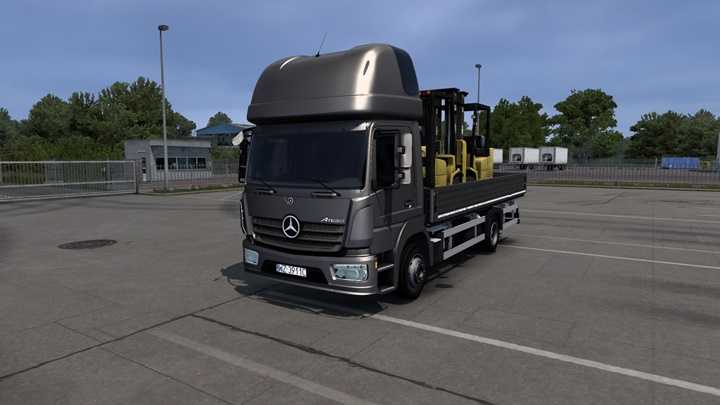 Mercedes Benz Atego MP4 Pack V1.1