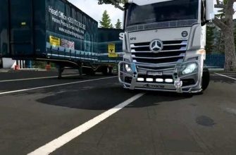 Mercedes-Benz MP4 Actros Бамперы V1.0