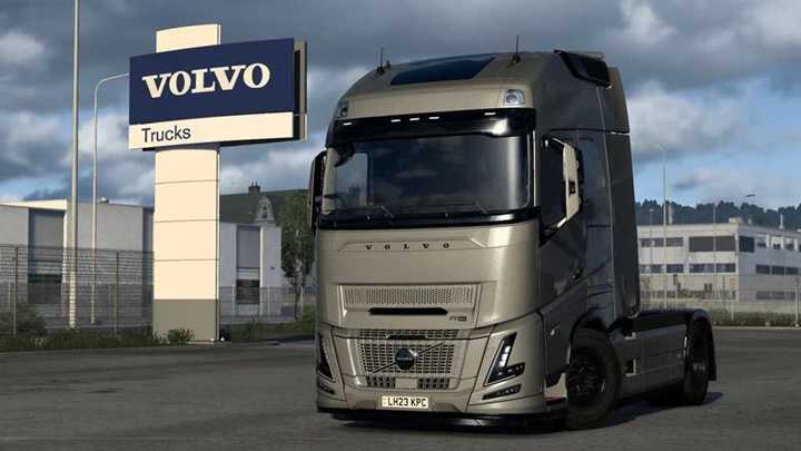 ETS2 1.53 – Painted Parts for Volvo FH6 Aero V1.0