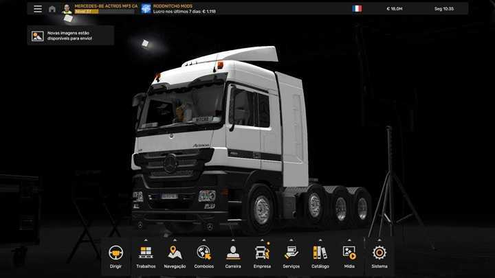 Profile Mercedes-Benz Actros MP3 Capital (13.01.2025) V1.0