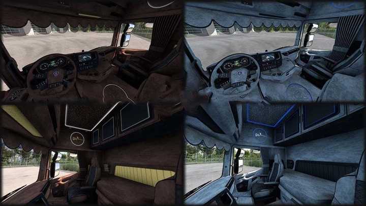 ETS2 1.53 – Scania NextGen S/R Interior Pack V3.0