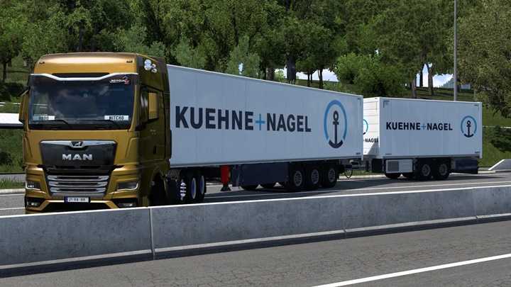 Skin Kuehne + Nagel Schmitz Cargobull S.KO Cool V1.0