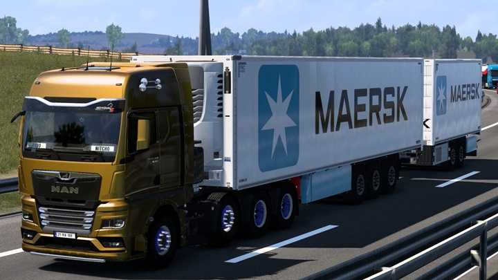 Skin Maersk Schmitz Cargobull S.KO Cool V1.0