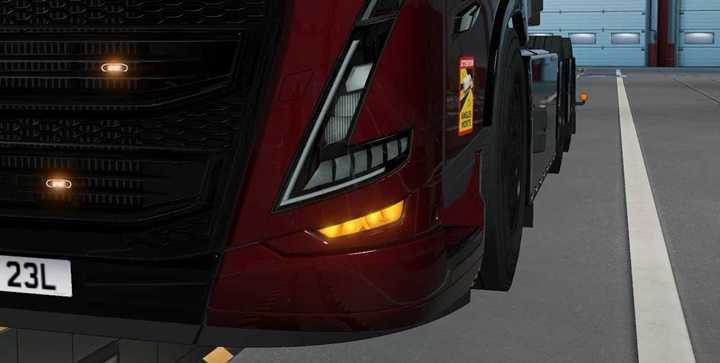ETS2 1.53 – Working Amber Foglights for SCS Volvo FH5 V1.0