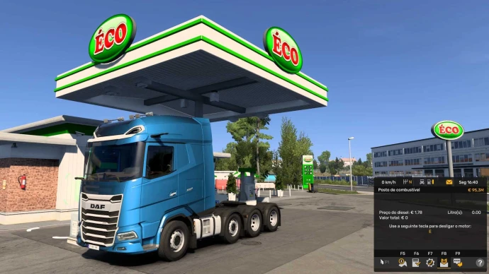 ETS2 1.53 - Цена дизельного топлива в Евросоюзе (20.02.2025)