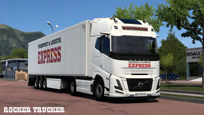 ETS2 1.53 - Express Transport & Logistic Skin Pack V1.1