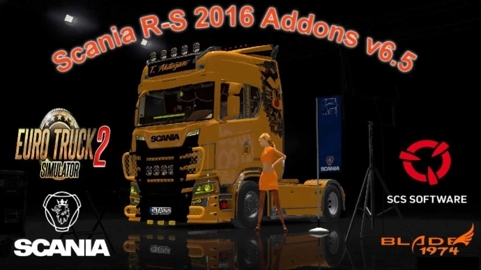 ETS2 1.53 – Дополнения для Scania R-S 2016 V6.5 - Truckers Mods