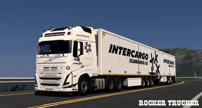 ETS2 1.53 - Набор скинов Intercargo Scandinavia V1.1