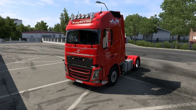 ETS2 1.53 - Скины Volvo FH 4/5/6 от HrubyMOVING S.R.O. V1.0