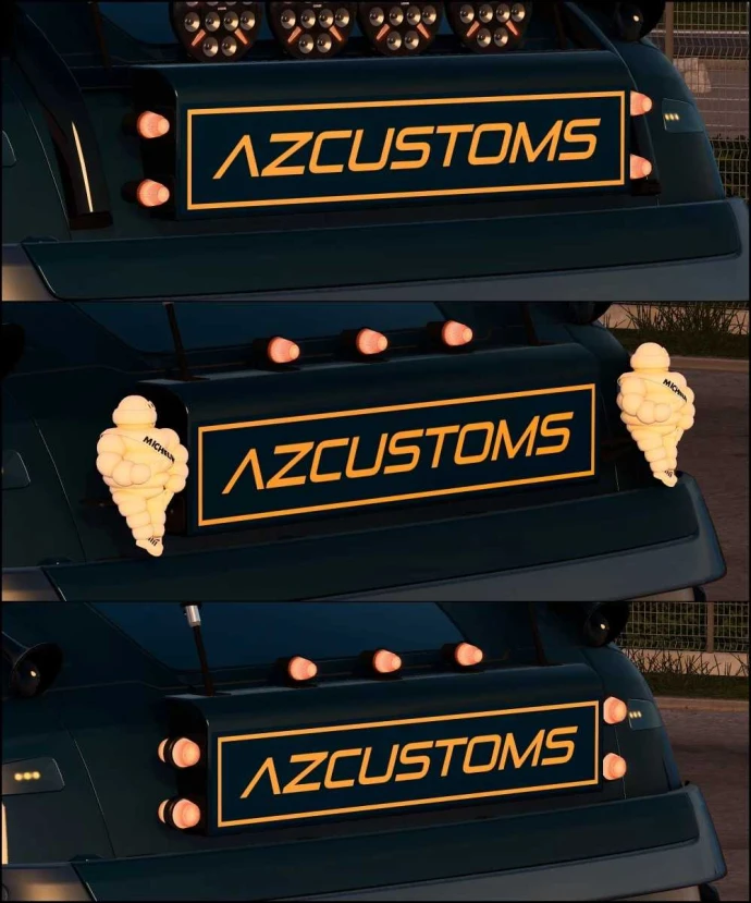 ETS2 1.53 - Big Lightbox for SCS Volvo FH4/5/6 V1.0