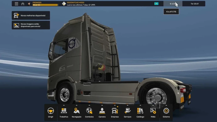 ETS2 1.53 - Profile Promods 2.73 V1.0