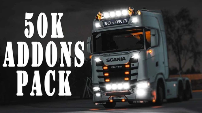 ETS2 1.53 - 50K Addons Pack