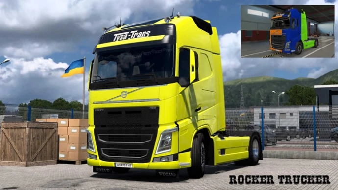 ETS2 1.53 - Скины Tysa Trans для Volvo FH 4/5/6 V1.0