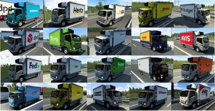 ETS2 1.53 - Nissantruck Ai Vehicles Pack V14