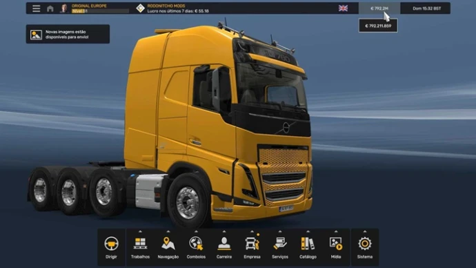 ETS2 1.53 - Profile (Savegame) V1.0