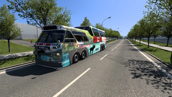 ETS2 1.53 - Автобус Sultana Panoramico V1.0