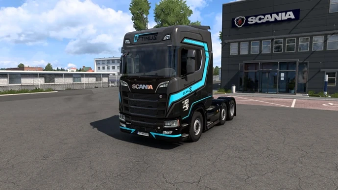 ETS2 1.53 - Набор скинов Optimus Combo V1.0