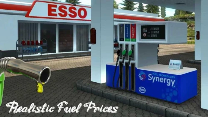 ETS2 1.53 - Realistic Fuel Prices – Week 8 V1.0