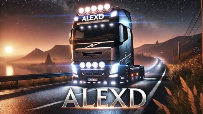 ETS2 1.53 - ALEXD Lighting & Dashboard Enhancements V1.0