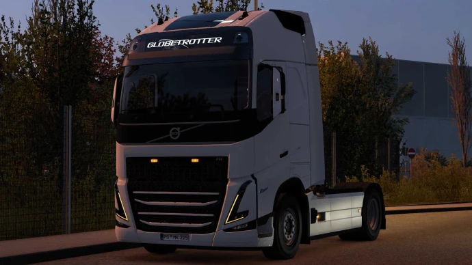 ETS2 1.53 - Оранжевые дневные ходовые огни для Volvo FH 2021 V1.0