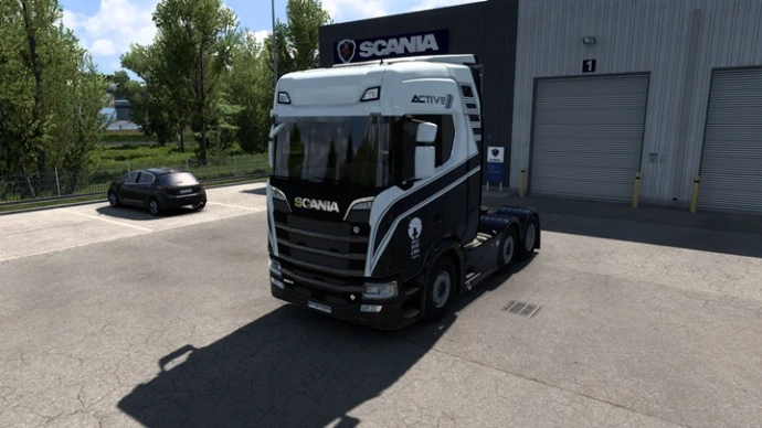 ETS2 1.53 - Scania S Active Skin V1.0