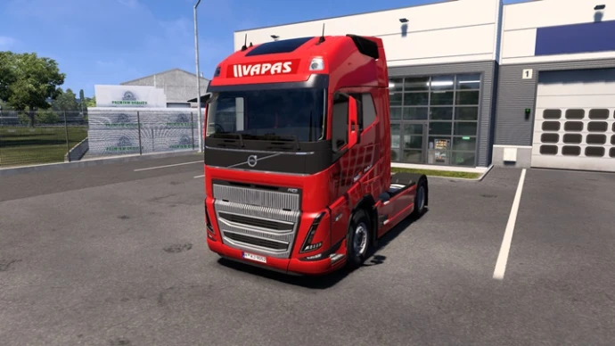 ETS2 1.53 - Volvo FH 4/5/6 Vapas A.S. Skins V1.0