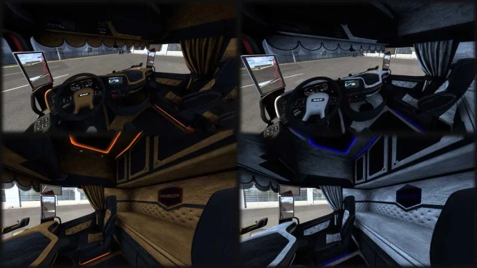 ETS2 1.53 - DAF XG+ Interior Pack V2.0