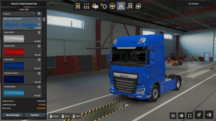 ETS2 1.53 - Wilk Czech Transport Skin Pack V1.0