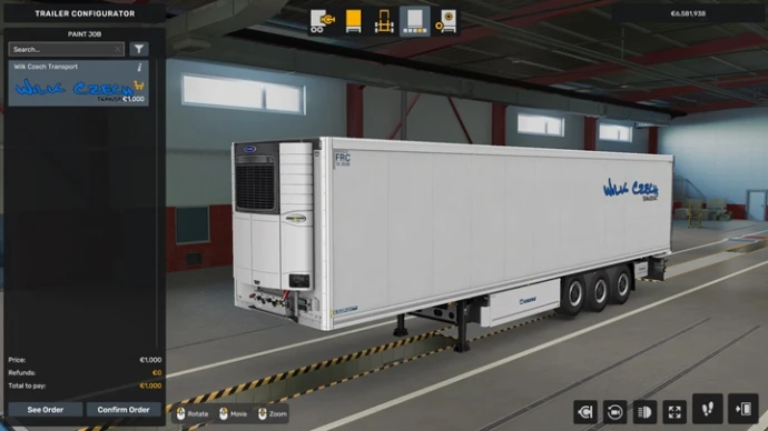 ETS2 1.53 - Wilk Czech Transport Skin Pack V1.0