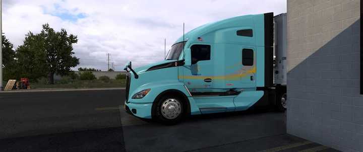 ATS – Kenworth T680 Next Gen Walmart Skin V1.0 (1.53)